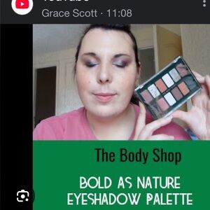 Unopened The Body Shop ‘Bold As Nature’ Eyeshadow Palette